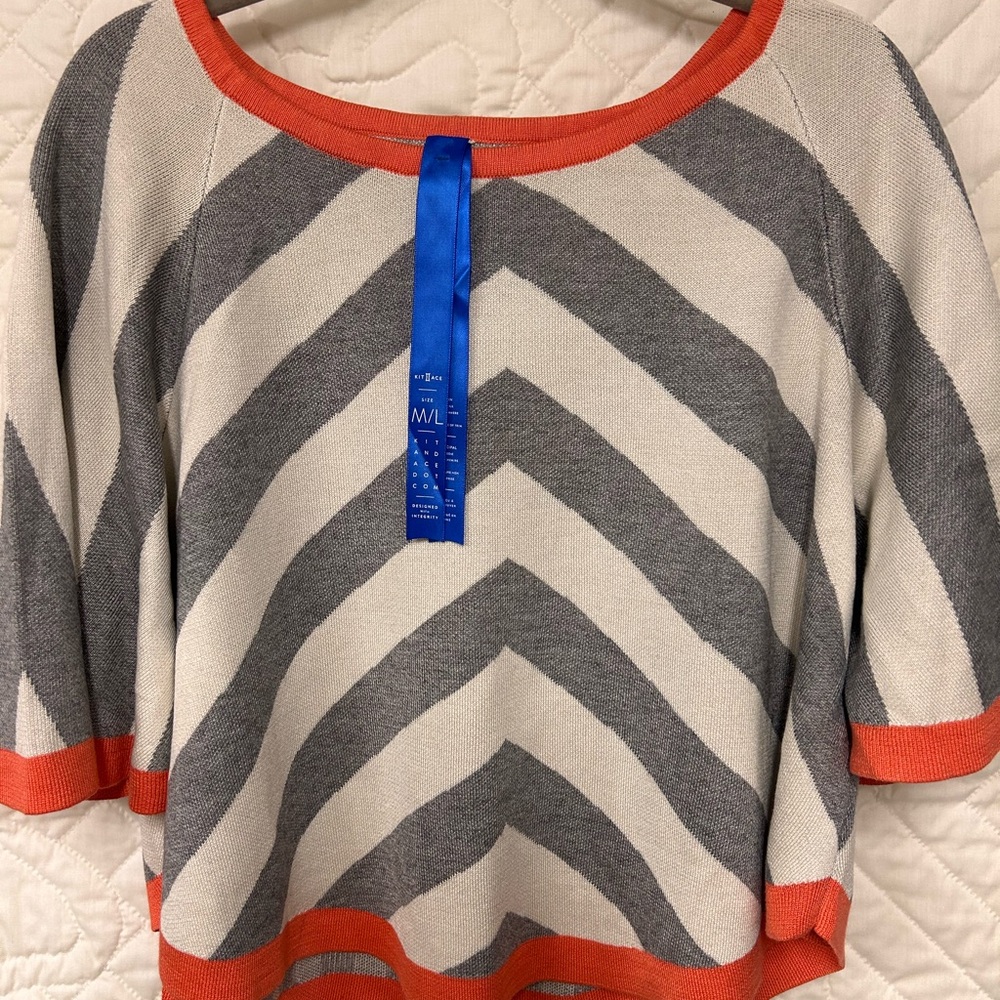 Kilt & Ace flounce crop top size -M/L